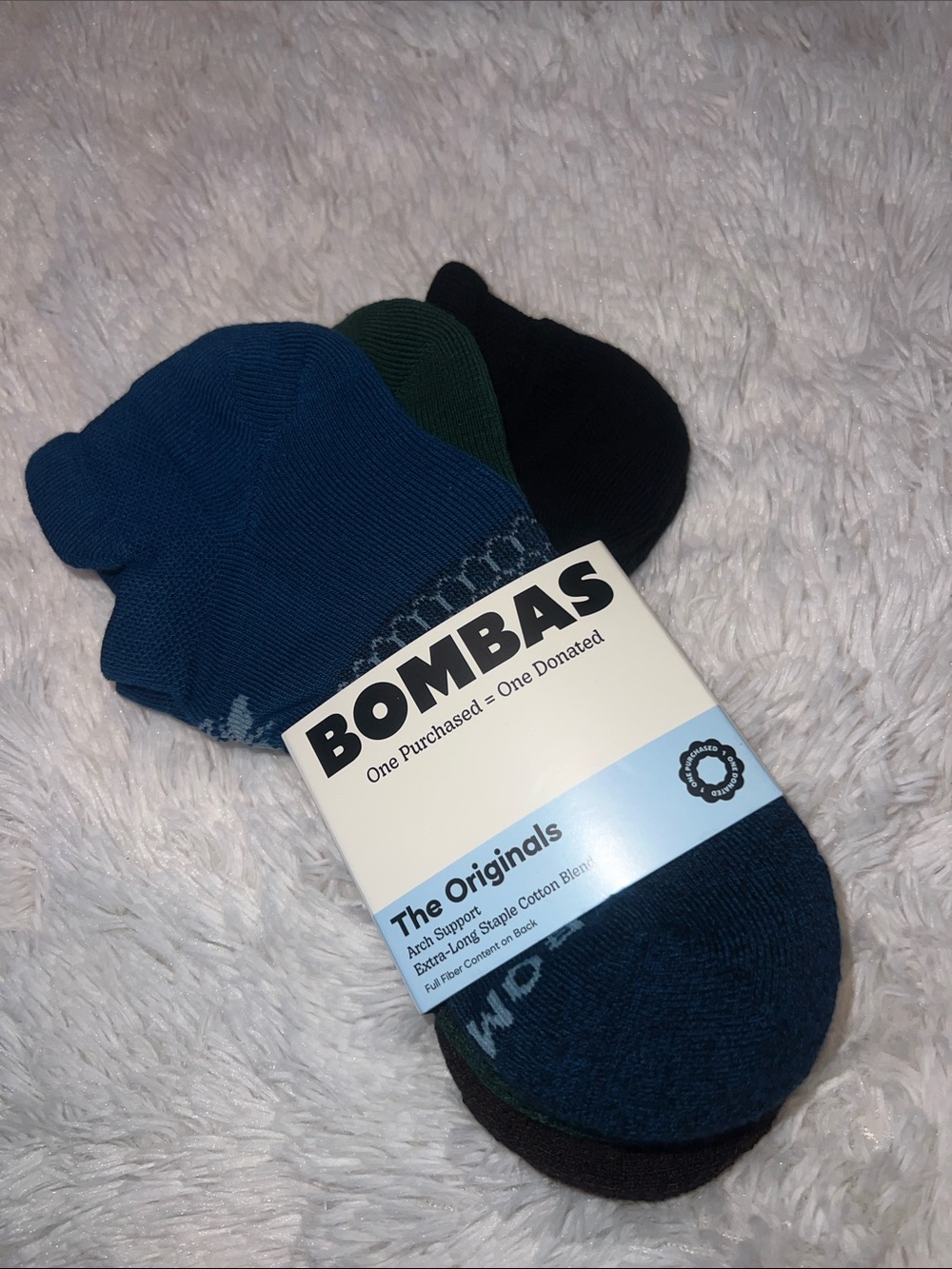 HANDSOME BOMBAS ANKLE SOCKS